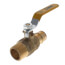 3/4" Expansion PEX x 3/4" Male NPT Brass Ball Valve (Lead Free)
