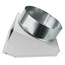 FML10 Fixed Metal Hood for Supply or Exhaust, 10" Duct (Single Unit)