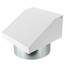 FML10 Fixed Metal Hood for Supply or Exhaust, 10" Duct (Single Unit)