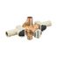 M-Pact Bulk Pack 4 Port Posi-Temp 1/2" CPVC Inlets/CC Outlets Connection w/ Pressure Balancing, FP62340