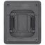 FloorPort Flanged Cover Assembly for Rectangular Floor Boxes (Aluminum)