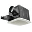 FQ Series Quiet Ceiling Mounted Exhaust Fans w/ Light, 4" Duct (110 CFM)