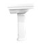 LPT532.4N#01 Promenade 24" x 19-1/4" Rectangular Pedestal Bathroom Sink for 4" Center Faucets (Cotton White)