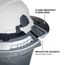 Flame-Resistant Hybrid Brim Sombrero (Gray)
