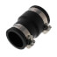 1-1/2" x 1-1/4" Rubber Coupling (Cast Iron or PVC to Cast Iron or PVC)
