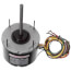 1/6 HP 208-230v Condenser Fan Motor, 1075 RPM, 2 Speed, 48 Frame, Semi Enclosed