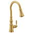 Weymouth Filtration Pulldown, Single Handle Kitchen Faucet (Brushed Gold), FS73004BG