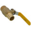 1" Expansion PEX x 1" Copper Brass Ball Valve (Lead Free)
