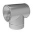 8" FasNSeal Single Wall Termination Tee