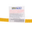 1/2" ID (5/8" OD) Yellow Coated Stainless Steel Gas Connector w/ 3/4" MIP Fittings (48" Length)
