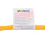1/2" ID (5/8" OD) Yellow Coated Stainless Steel Gas Connector w/ 3/4" MIP Fittings (60" Length)