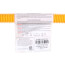 1/2" ID (5/8" OD) Yellow Coated Stainless Steel Gas Connector w/ 3/4" MIP Fittings (72" Length)