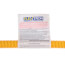 1/2" ID (5/8" OD) Yellow Coated Stainless Steel Gas Connector w/ 3/4" MIP Fittings (72" Length)