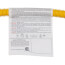 3/8" ID (1/2" OD) Yellow Coated Stainless Steel Gas Connector w/ 1/2" MIP Fittings (36" Length)