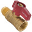 1/2" Flare x 1/2" FIP Gas Ball Valve