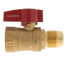 5/8" Flare x 3/4" FIP Gas Ball Valve