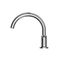 TBS01201U#CP LB Two Handle Deck Mount Roman Tub Filler Trim (Polished Chrome)