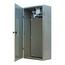 Single 100 VA Power Supply, Perforated Steel Subpanel Mounted, 12.5" x 24.5" x 6.5" Metal Enclosure