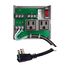 UPS Power Control Center, 10A Switch / Circuit Breaker, 120 Vac, 2 Outlets, Terminals, 4" Track Mount