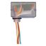 Enclosed Polarized Relay, 10A SPDT w/ 12 Vac/DC Coil, NEMA 4X Clear Housing