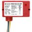 Enclosed Pilot Relay, 10A DPDT w/ 24 Vac/DC/120 Vac Coil, Red Housing