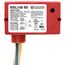 Enclosed Mechanically Latching Relay, 20A SPST w/ 24 Vac/DC Coil, Red Housing