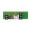 Pilot Panel Relay, 15A SPDT w/ 12 Vac/VDC Coil, 4" Track Mount