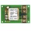 Power Panel Relay, 30A DPST-N/O/N/C  w/ 24 Vac/DC Coil, 4" Track Mount