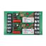 Pilot Panel Relay, 15A 2 SPDT w/ 10-30 Vac/DC/208-277 Vac Coil, 4" Track Mount