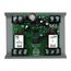 Panel I/O Expander, 2 Outputs, 24 Vac/dc Power Input, 0-10 Vdc / 0-5 Vdc Control Input, 2-3/4" Track Mount