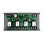 Panel I/O Expander, 4 Outputs, 24 Vac/dc Power Input, 0-10 Vdc / 0-5 Vdc Control Input, 2-3/4" Track Mount
