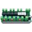 AHU Fan Safety Alarm & General Purpose Logic Circuit, 24 Vac/dc Power Input, 6 Alarm Inputs w N/O Outputs, 2.75" Track Mount