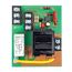 Pilot Panel Relay, 15A SPST + Override + Monitor w/ 10-30 Vac/DC/120 Vac Coil, 2-3/4" Track Mount