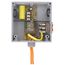 Enclosed Power Relay, 20A SPST + Override, 24 Vac/dc/208-277 Vac Coil, Hi/Lo Voltage Separation, NEMA 1 Housing