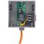 Enclosed Power Relay, 20A SPST + Override, 24 Vac/dc Coil, Hi/Lo Voltage Separation, NEMA 1 Housing