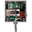 Enclosed Low Input/Optoisolated Relay, 20A DPDT + Override, 208-277 Vac Power Input, 5-25 Vac/dc Control Input, Hi/Lo Voltage Separation, NEMA 1 Housing