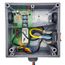 Enclosed Pilot Relay, 10A SPDT + Override, 10-30 Vac/dc/120 Vac Coil, Hi/Lo Voltage Separation, NEMA 1 Housing