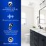 Panasonic WhisperFit Ceiling Mount Bathroom Exhaust Fan with Humidity Sensor, 50-80-110 CFM, FV-0511VFC1