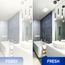 Panasonic WhisperFit Ceiling Mount Bathroom Exhaust Fan with Dimmable LED Light, 50-80-110 CFM, FV-0511VFL1