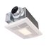 Panasonic WhisperWarm Ceiling Mount Bathroom Exhaust Fan with LED Light & Heater, 50-80-110 CFM, FV-0511VHL1