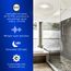 Panasonic WhisperGreen Select Dual Speed Ceiling Mount Exhaust Fan with LED Light, Customizable, 30 to 110 CFM, FV-0511VKSL3