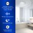 Panasonic WhisperGreen Select Dual Speed Ceiling Mount Exhaust Fan with Selectable 5CCT LED Light, Customizable, 30 to 110 CFM, FV-0511VKSL3K