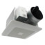WhisperGreen Select Pick-A-Flow 110/130 or 150 CFM Quiet Exhaust Fan Flex-Z Fast Install bracket + 6 in. Duct Adapter, ENERGY STAR Certified