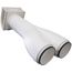 Panasonic Whisper Vent Wall Cap for WhisperComfort 60 & Intelli-Balance 100 ERV Models, FV-WC10VE1