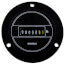60Hz Flush-Panel Mount AC Hour Meter (120V)