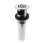 4" Open Grid Top PO Plug Tailpiece (Chrome Plated)