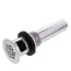 4" Open Grid Top PO Plug Tailpiece (Chrome Plated)