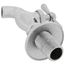 1/2" Male Inlet Hose Bibb, Chrome Plated Brass w/ Plain End Adj. Flange (Lead Free)