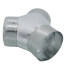 FY Series Sheet Metal Adapter, Y Connection (6" x 6" x 6")