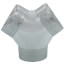 FY Series Sheet Metal Adapter, Y Connection (6" x 6" x 6")